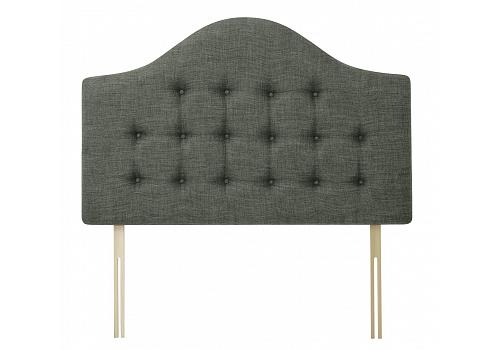 2ft6 Small Single Victor Buttoned Upholstered Headboard 1